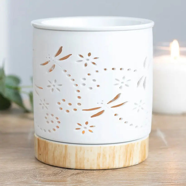 Dragonfly Matte Ceramic Wax Warmer