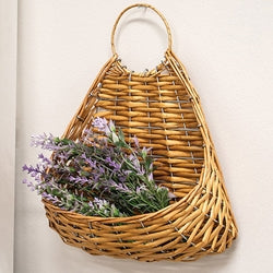 Wicker Wall Planter