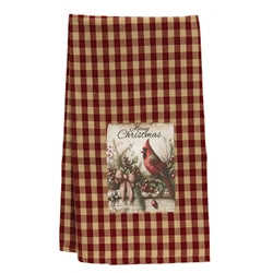 Cardinal Dish Towel