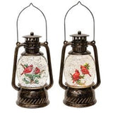 Cardinal Water Globe Lantern