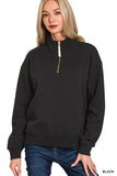 ZIPPY Fleece Half Zip Sweatshirt
