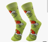 Grinch Socks