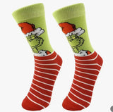 Grinch Socks