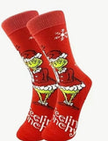Grinch Socks