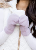 Plush Fur Lined Mittens