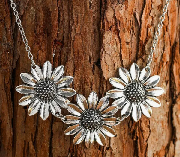 Sunflower Necklace