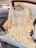 Flower Knitted Top