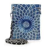 Rhinestone Flower Crossbody