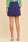 Navy Skort Skirt