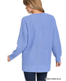 Michele Waffle Sweater