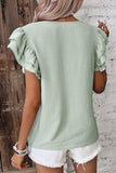 Gloria Ruffled Top