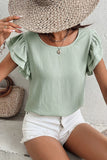 Gloria Ruffled Top