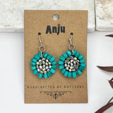 Bead Flower Earring