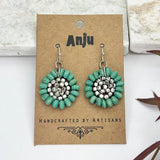 Bead Flower Earring