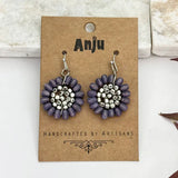Bead Flower Earring