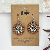 Bead Flower Earring