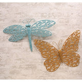 Metal Dragonfly/Butterfly Asst