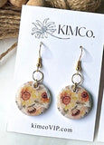 Sunflower Earring Asst
