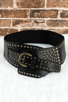 Black Retro Belt