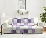 Purple Patch Throw