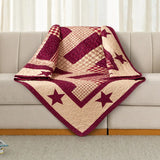 Homestead Red Throw