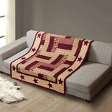 Homestead Red Throw