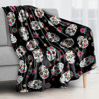 Sugar Skull Blanket