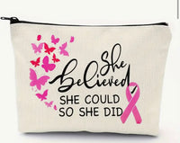 Cosmetic Bag She believed