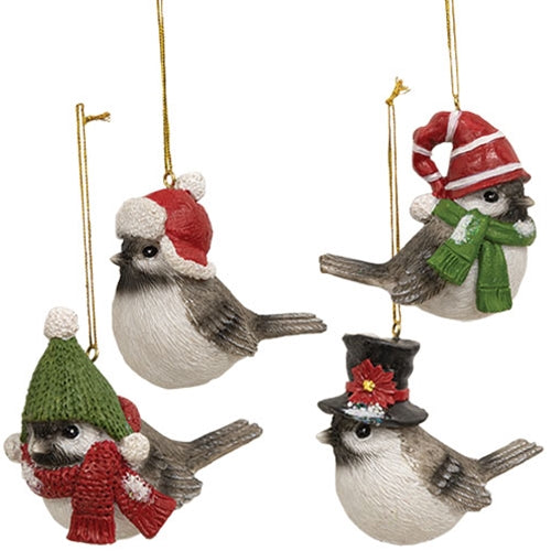 Festive Bird Ornaments