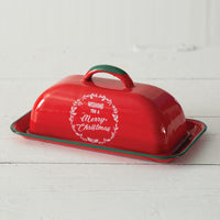 Holiday Butter Dish