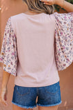 Pink Flower Top