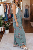 Rose Pattern Overall