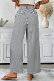 Black Striped Pant