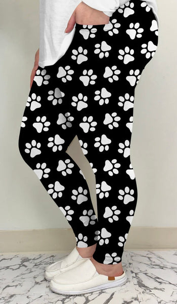 Paw Print Leggings