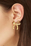 Bow Earrings Gold