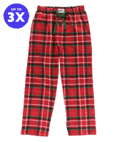 christmas plaid flannel pantsi