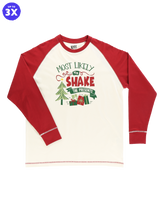 Shake Presents Long Sleeve PJ Tee