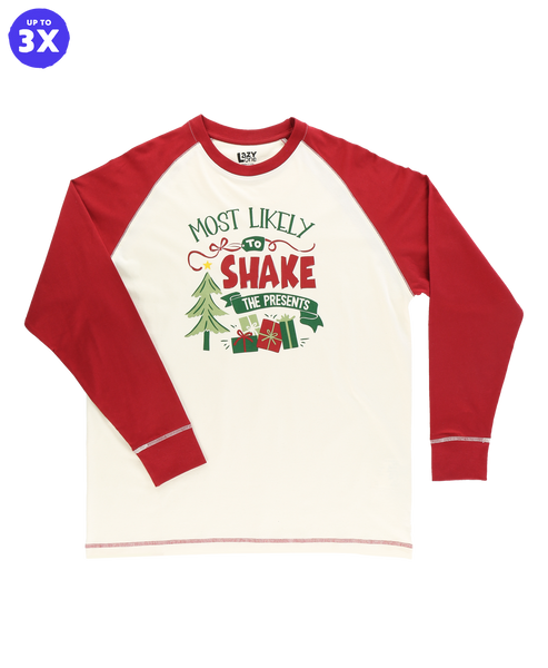 Shake Presents Long Sleeve PJ Tee