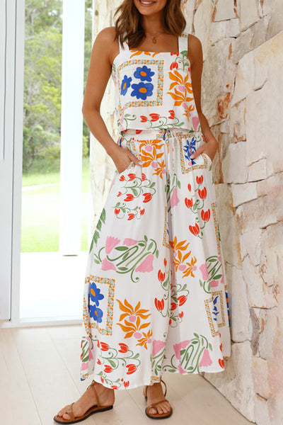 2pc floral pant set