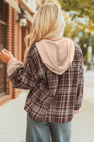 PLAID GIRL HOODIE