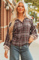 PLAID GIRL HOODIE