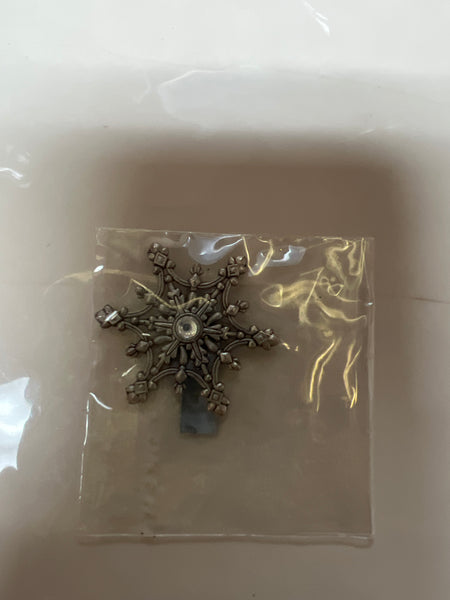 snowflake charm