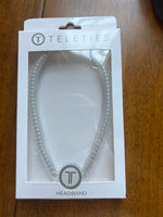 Teletie Headband silver flame