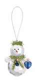 Teeny Mistletoe Snowmen