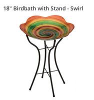 18" Birdbath with Stand