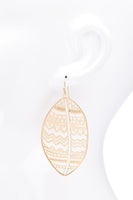 Leaf Earring Asst Colors