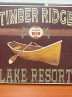 WALL ART TIMBER RIDGE LAKE RESORT