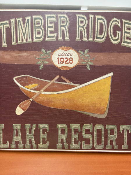 WALL ART TIMBER RIDGE LAKE RESORT