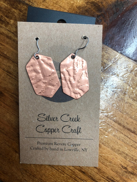 SILVER CREEK COPPER EARRINGS PETITE