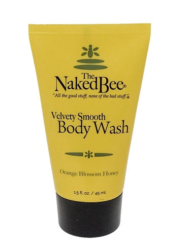 Naked Bee 1.5 oz. Travel Orange Blossom Honey Body Wash